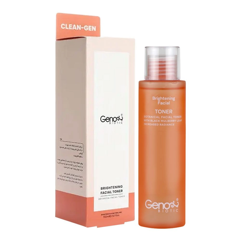 تونر روشن‌کننده صورت ژنوبایوتیک ۱۵۰ میلی‌لیتر 980498