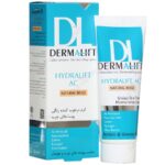 کرم مرطوب کننده رنگی بز طبیعی پوست چرب هیدرالیفت ای سی درمالیفت 40 میلی لیتر Hydralift AC Greasy Skin Tinted Moisturizing Cream