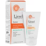 ضدآفتاب لایسل پوست چرب  50 بدون رنگ