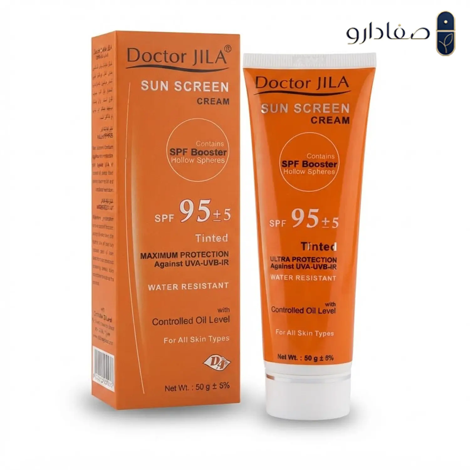 کرم ضد آفتاب رنگی دکتر ژیلا 968456312