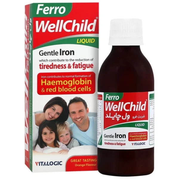 شربت فرو ول چایلد 200میل - VitaAria Ferro WellChild Syrup - Image 1