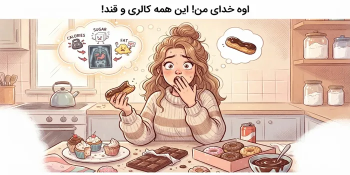 مصرف زیاد شیرینی و شکلات 546545420