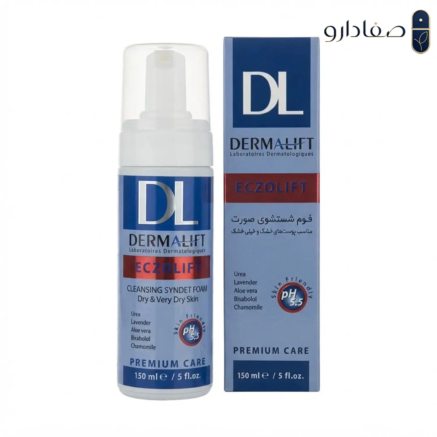 فوم شستشوی صورت اگزولیفت درمالیفت 5468534120