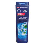 شامپو ضدشوره نعنایی مردانه کلیر cool sport menthol clear حجم ۴00 میل