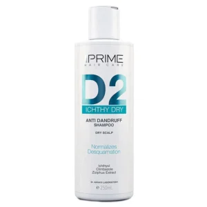 شامپو ضدشوره پرایم مدل Ichthy Dry D2 حجم ۲۵۰ میلی‌لیتر 04989