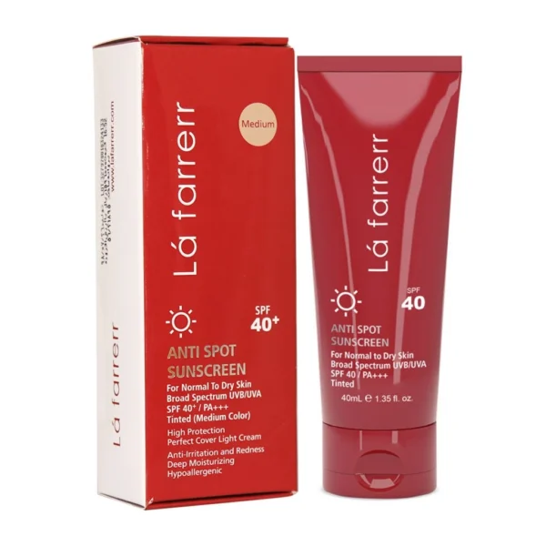 کرم ضد آفتاب رنگی لافارر SPF40 651465312