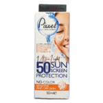 کرم ضد آفتاب SPF50 بیرنگ پوست خشک و نرمال پیکسل 50 میل Pixxel SPF50 No-Color Sensitive and Dry Skin Sunscreen Protection