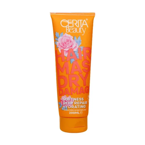 Cerita-Hair-Mask-For-Dry-And-Damaged-Hair-200-ml ماسک ترمیم کننده موهای خشک و آسیب دیده سریتا 200 میلیلیتر Cerita Repairing Hair Mask for Dry Hair l - Image 1