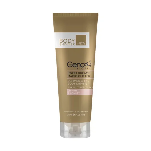 Genobiotic-Shine-Body-Shimmer.jpg کرم براق کننده بدن ژنو بایوتیک 200 میلیلیتر 0498498