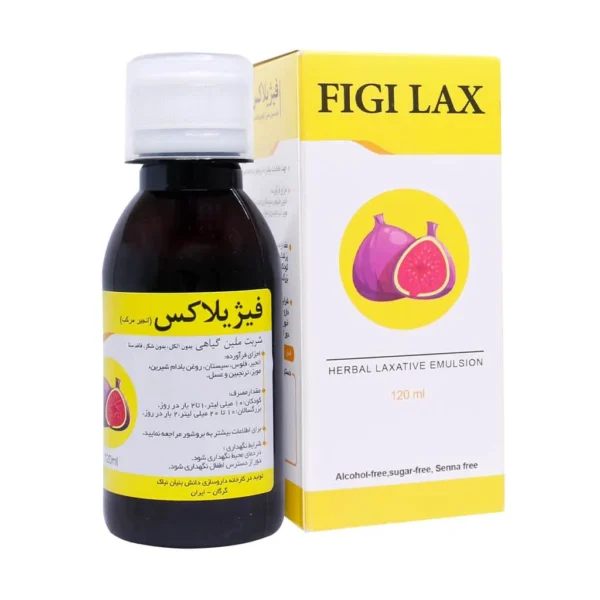 Niak-Figi-Lax-Herbal-Laxative-Emulsion شربت انجیر فیژیلاکس نیاک 120 میلیلیتر 90849498