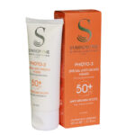 کرم ضد آفتاب پوست دارای لک spf50 سین بیونیم