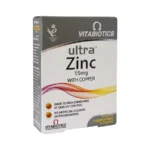 قرص اولترا زینک ۱۵ میلی‌گرم ویتابیوتیکس 049489