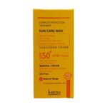 کرم ضد آفتاب کاربا SPF50 بژ طبیعی مناسب پوست چرب و مختلط 50 میلی‎ لیتر KAREBA