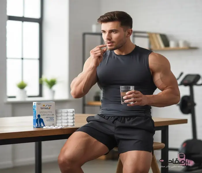 مصرف مکمل تقویت کننده عضلات و مفاصل 6546541