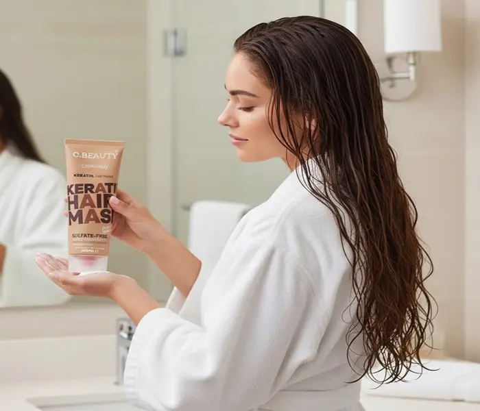 ماسک موی مخصوص موهای کراتین شده 68465431