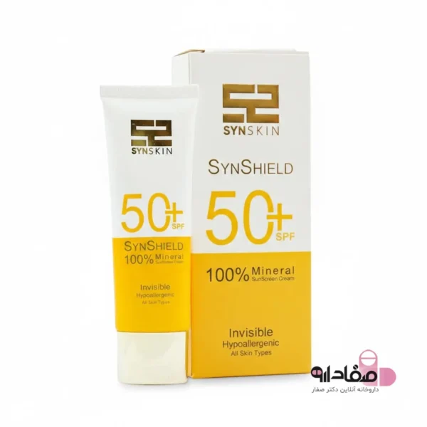 کرم ضد آفتاب بی‌ رنگ مینرال ساین اسکین SPF50 6546531