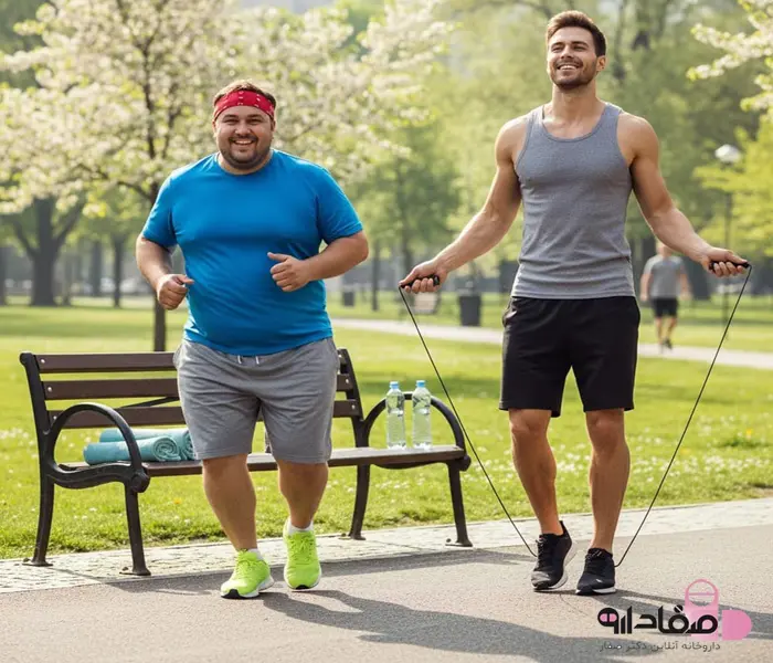 ورزش و هوازی برای لاغری 6464531