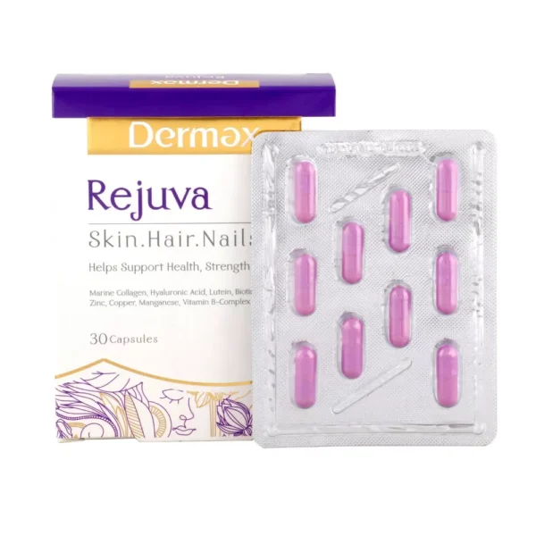 rejuva-capsule-price قرص رجوا درمکس بسته ۳۰ عددی 094949