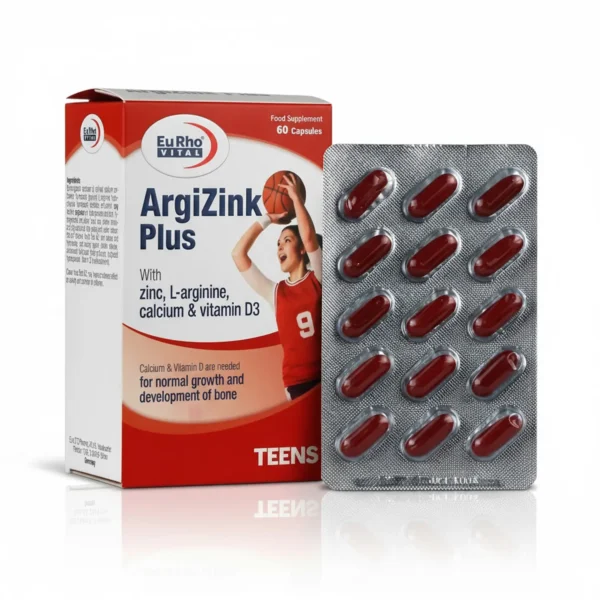 کپسول آرژی زینک پلاس یوروویتال 5415613210