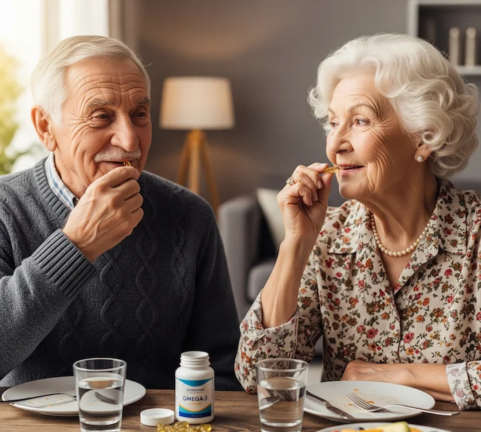 مصرف اسیدهای چرب امگا ۳ در سنین بالا 541532