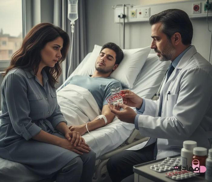 توصیه پزشک برای مصرف داروی تاریخ گذشته 56465431