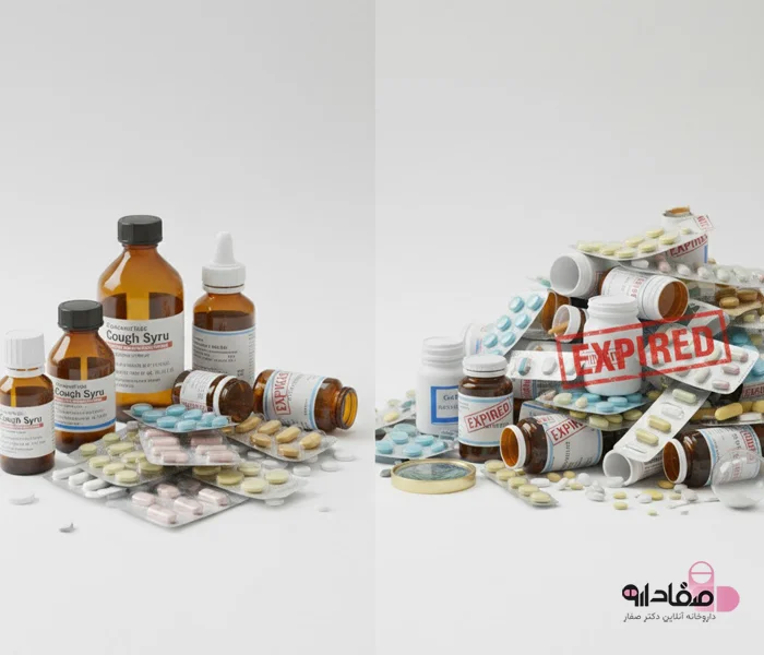مقایسه تاریخ انقضای داروهای مختلف 65456431