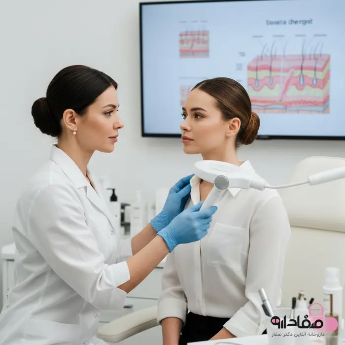 تشخیص نوع پوست در کلینیک 876574865412
