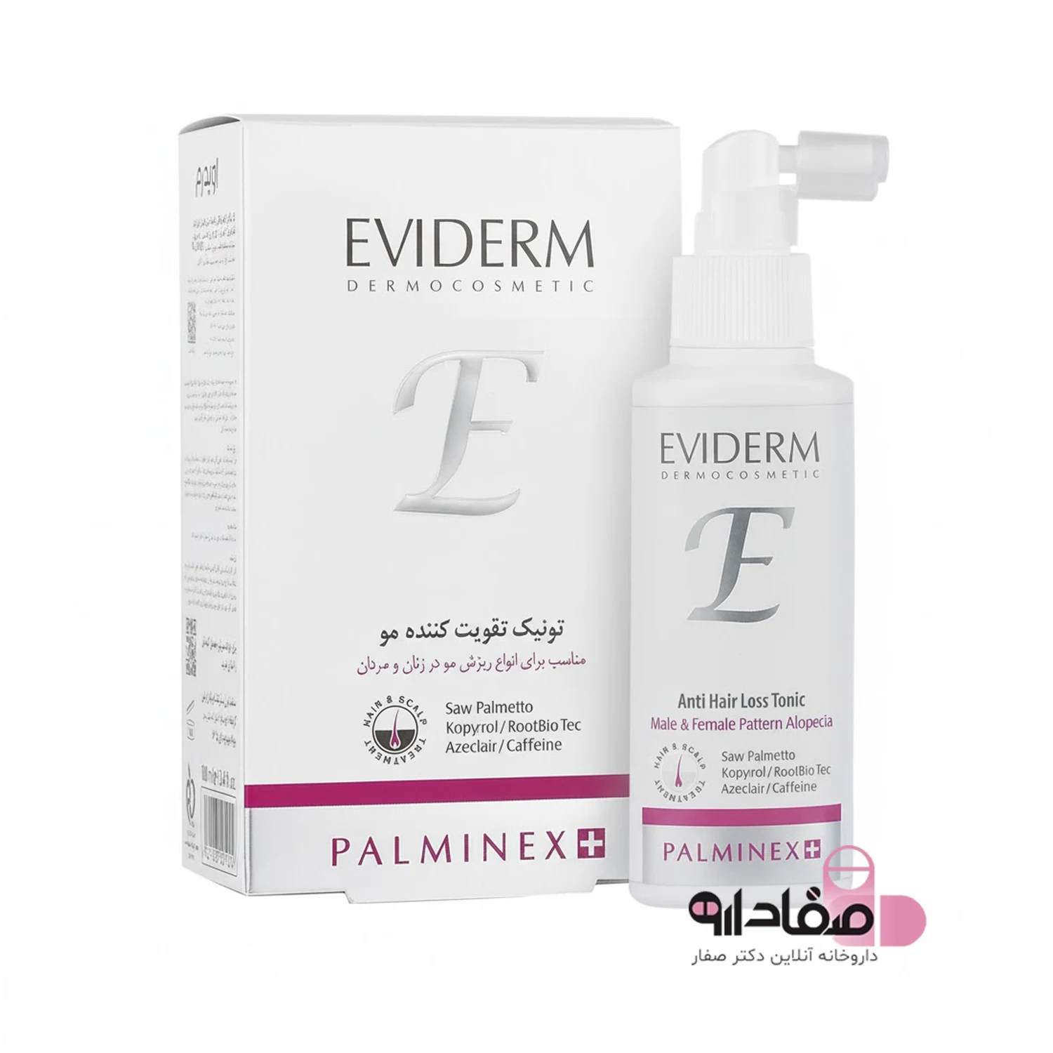 تونیک تقویت‌ کننده مو پالمینکس پلاس اویدرم 100 میلی لیتر 684651210