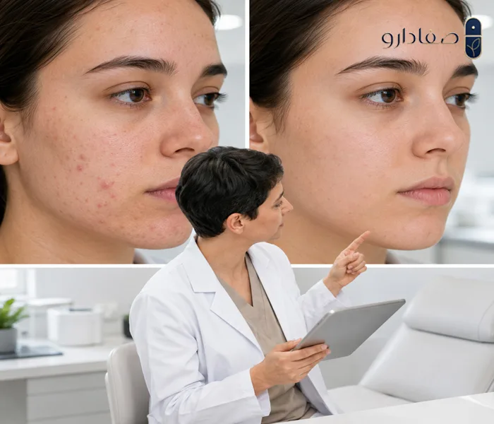 مقایسه پزشکی آکنه و جوش 5545451