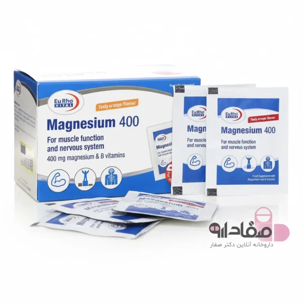 ساشه منیزیوم ساشه منیزیم 400 یوروویتال 645165120