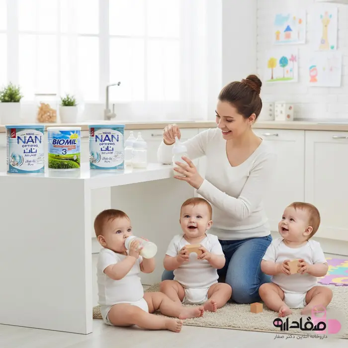 شیر خشک برای نوزادان 1سال 654653421