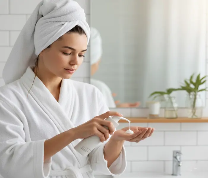 روتین پوستی بعد از حمام 646531