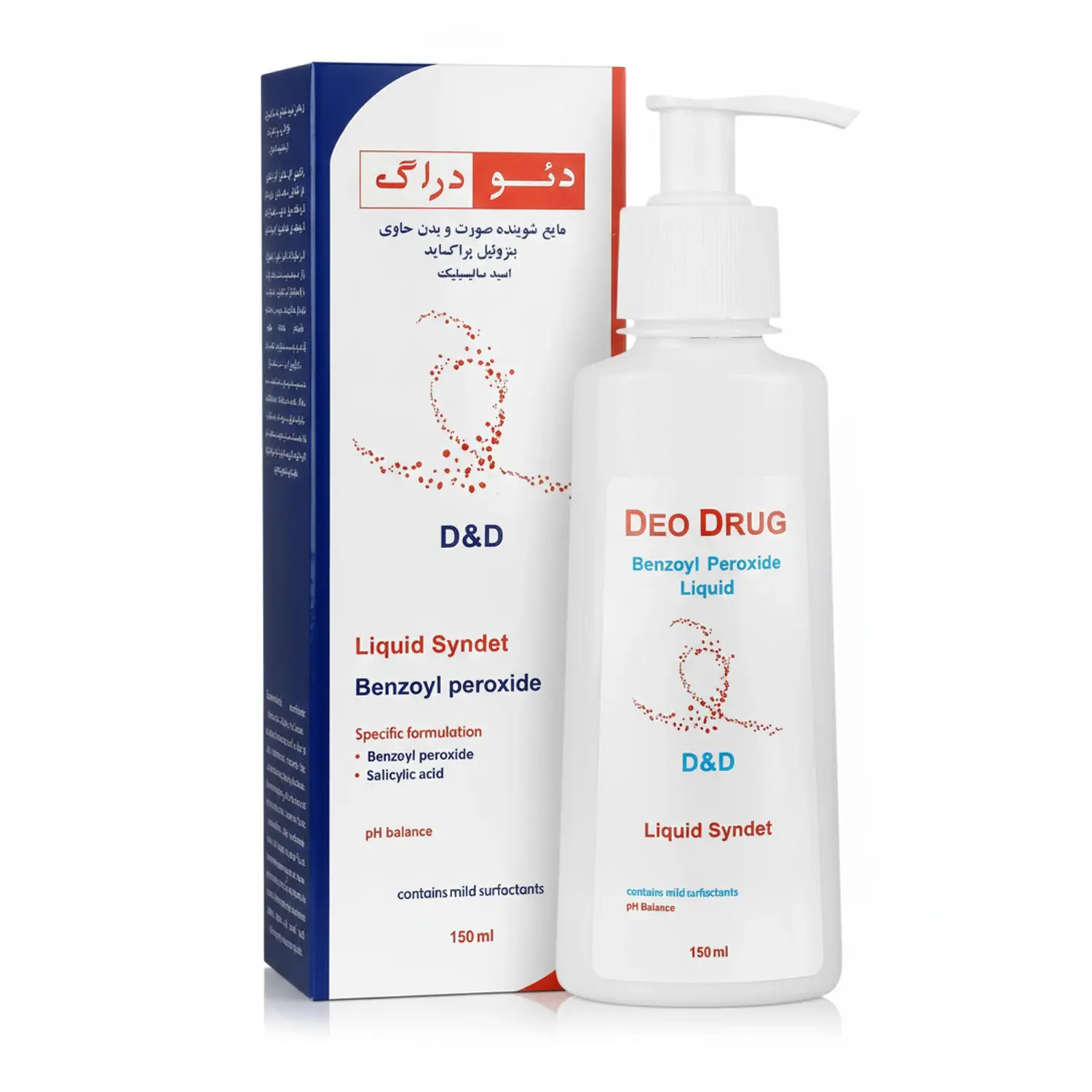 مایع شوینده بنزوئیل پراکساید دئودراگ 150 میلی لیتر 65456312