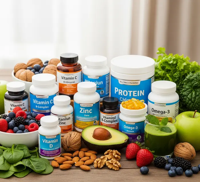 انواع مکمل های غذایی 54165321
