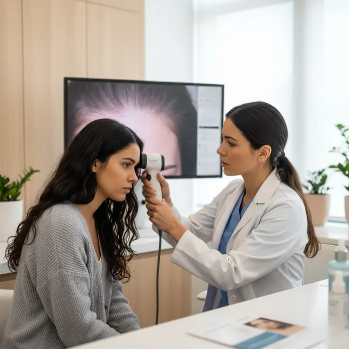 مراجعه به پزشک برای ریزش مو 6564312