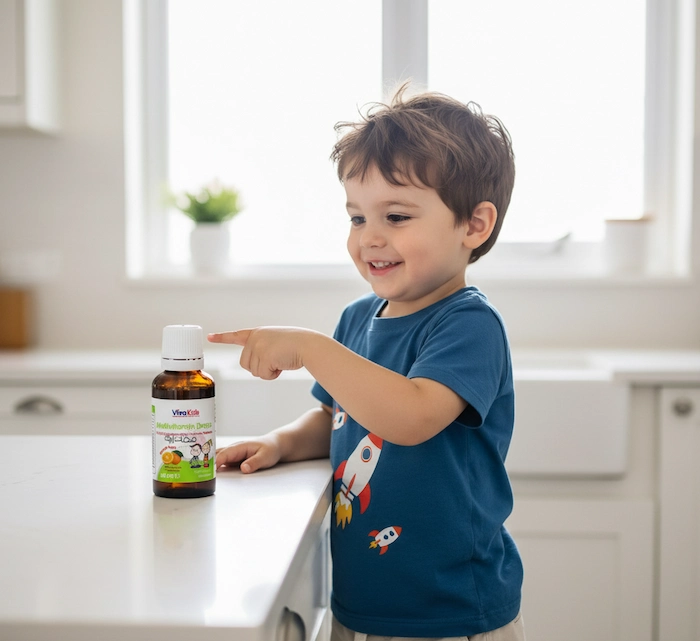 مصرف شربت ویواکیدز برای کودک 684645