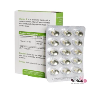 کپسول نرم ژلاتینی ویتامین E 400 واحد ویواتیون 646531