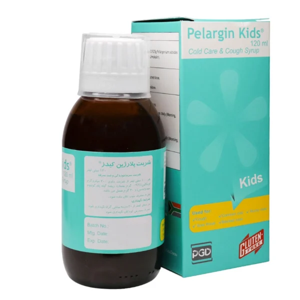 پلارژین کیدز شربت پلارژین کیدز پارس گیتا دارو ۱۲۰ میلیلیتر | Pars Gita Darou Pelargin Kids Syrup 120 ml - Image 1