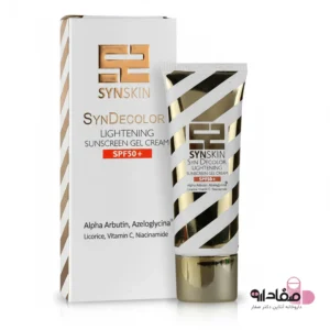 ژل کرم ضد آفتاب بی رنگ ساین اسکین مدل Syn Decolor 545645321