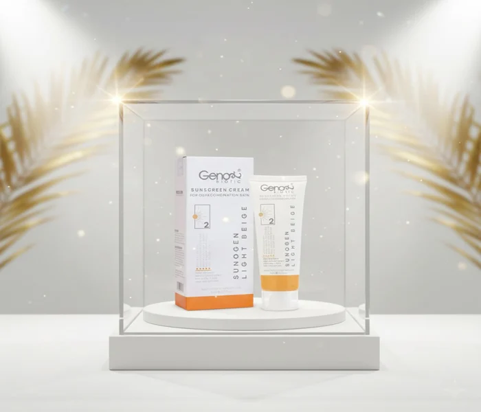 کرم ضدآفتاب SPF 50 ژنوبایوتیک مخصوص پوست چرب 865465431